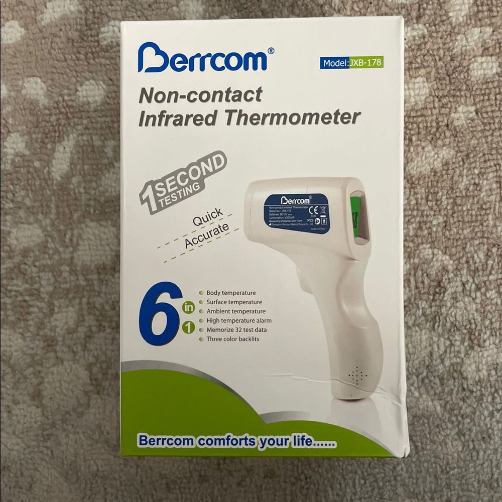 NWT Berrcom non contact infrared thermometer jxb-178